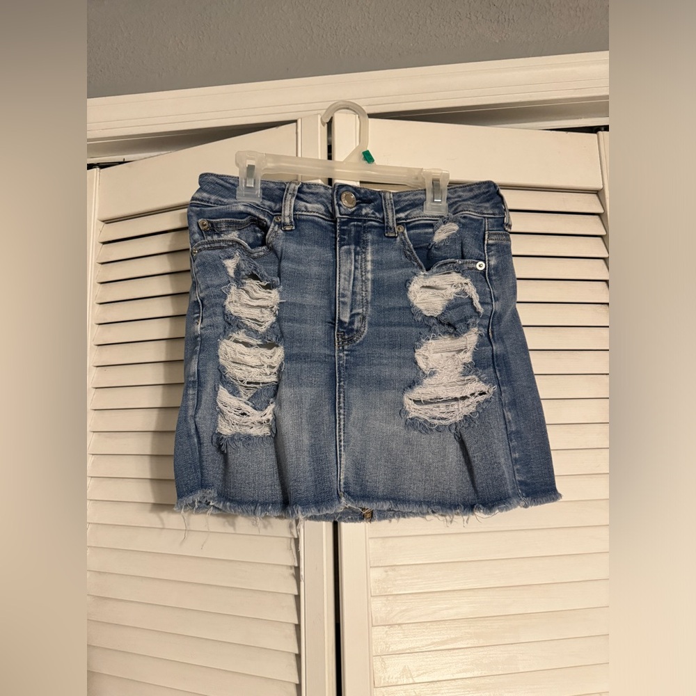 AE Jean Skirt